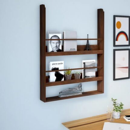 wooden wall shelf, sheesham wood wall shelf