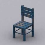 solid wood kids chair, wooden kids chair