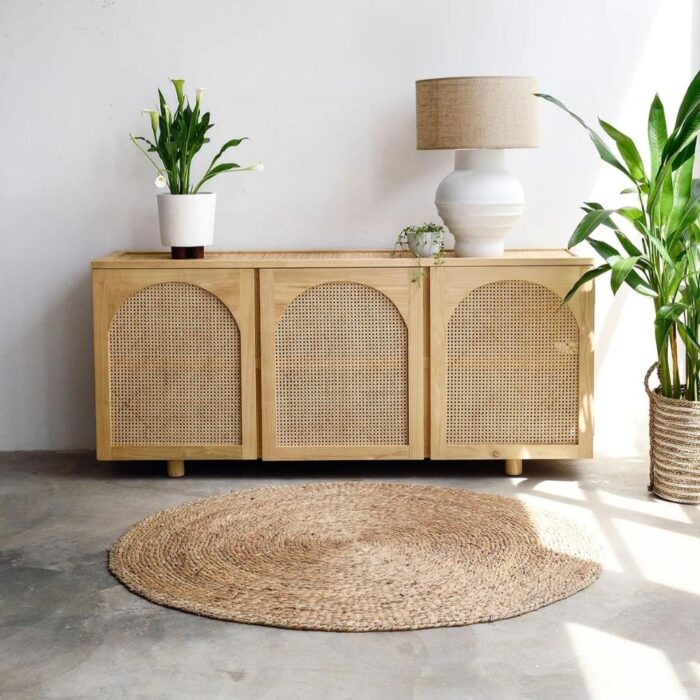 cane cabinet