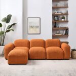 Minimalist Convertible Modular Sectional Sofa