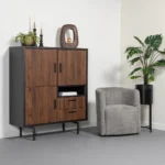 Solid Wood Bilbao Storage Cabinet