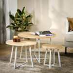 Round Kate Coffee Table Set of 3