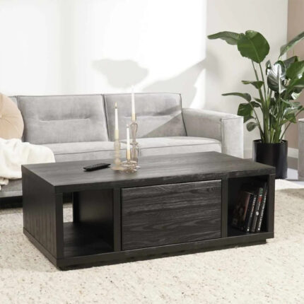 Mango Wood Black Coffee Table