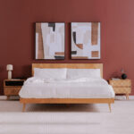 Natural Solid Wood O2 Bed