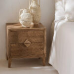 Dibeny Bedside table with Two Drawers