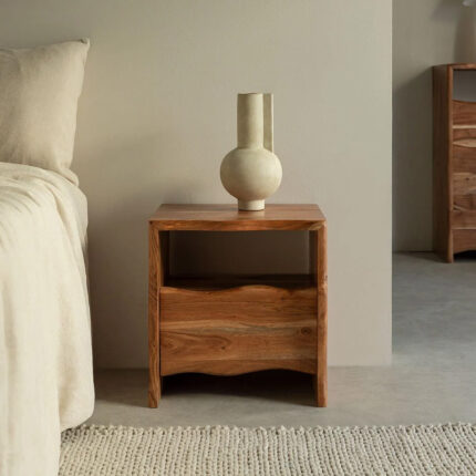 Yago Live Edge Bedside Table