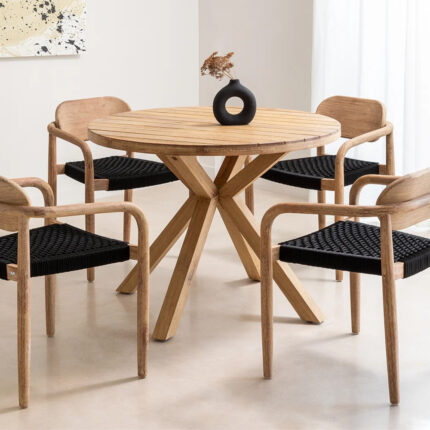 Naele Round Dining Table Set